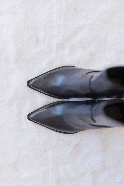 Dolce Vita | Boyd Bootie | Black Leather - Poppy and Stella