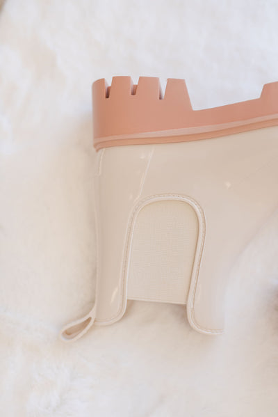 Dolce Vita | Thundr H2O Boots | Ivory Patent Stella - Poppy and Stella