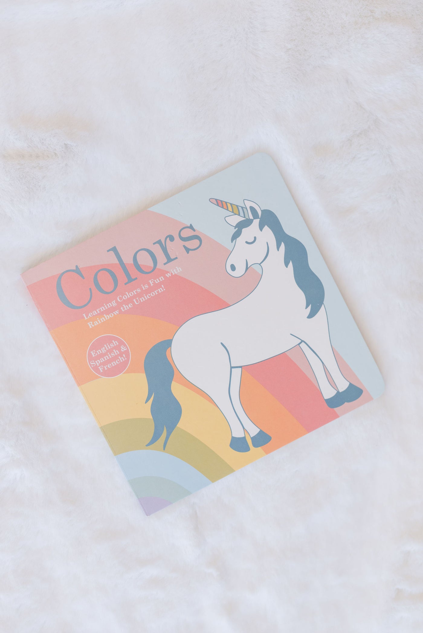 Sugarbooger Board Book | Book of Color Unicorn - Poppy and Stella