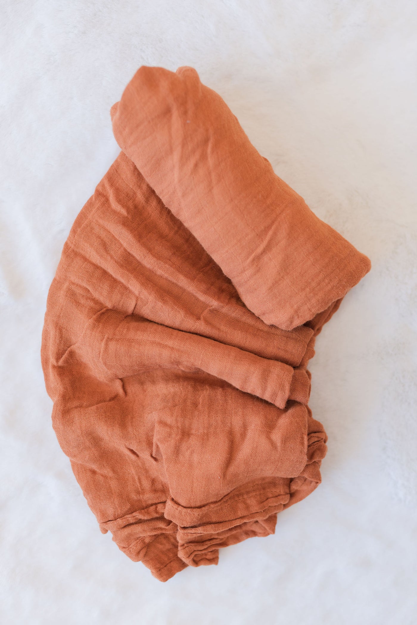 Butter Soft Solid Muslin Swaddle Blanket | Assorted Colors - Poppy and Stella