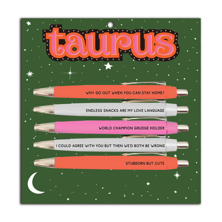 Astrology Pen Set | Assorted Astrological Signs - Poppy and Stella