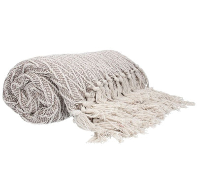 Gray Chevron Throw Blanket - Poppy and Stella