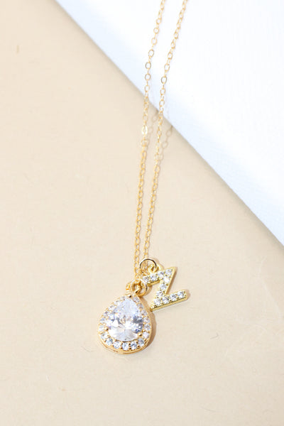 Crystal Initial Necklaces | Assorted - Poppy and Stella
